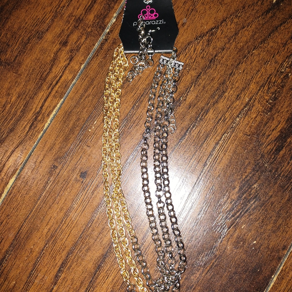 Paparazzi Dual-Tone Chain Necklace